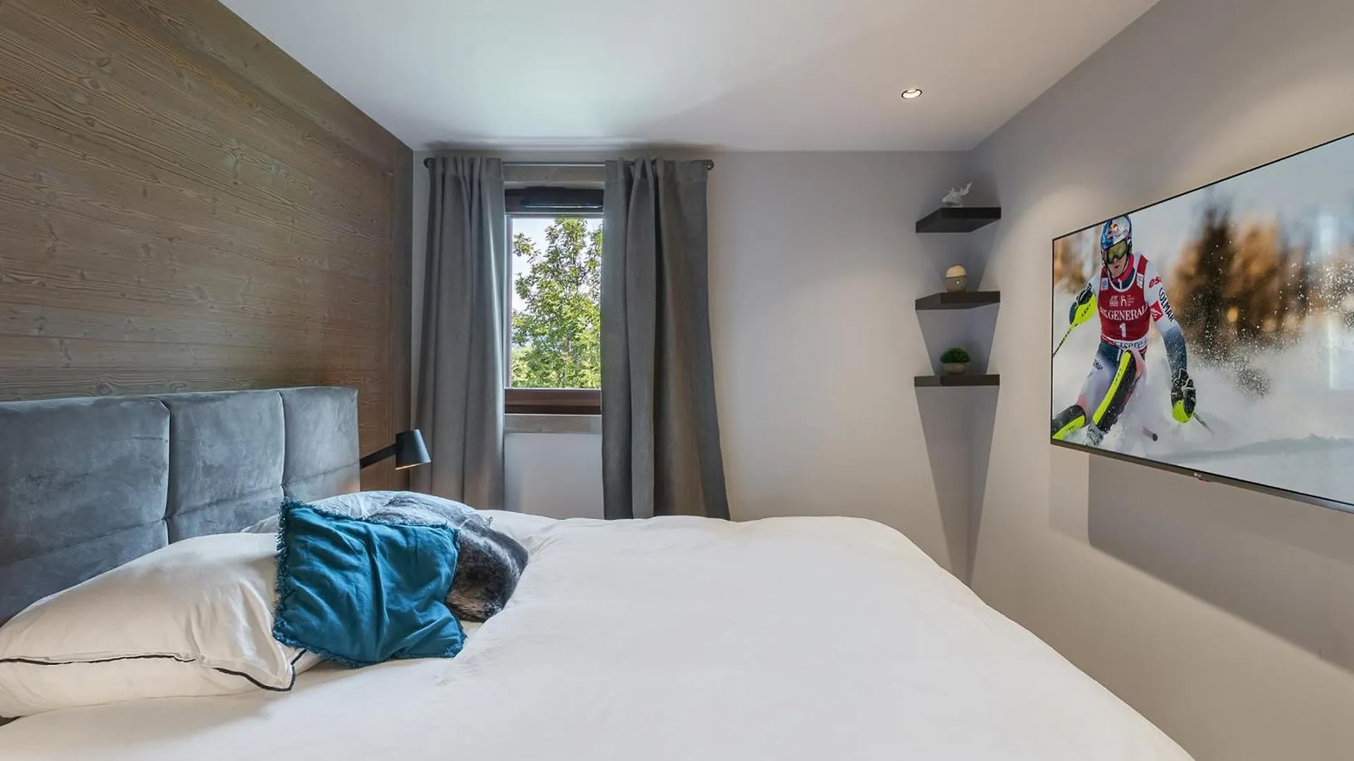 Appartement De Charme Avec Jardin Privatif, Piscine Et Spa A Megeve - Fr-1-569-118 Lägenhet